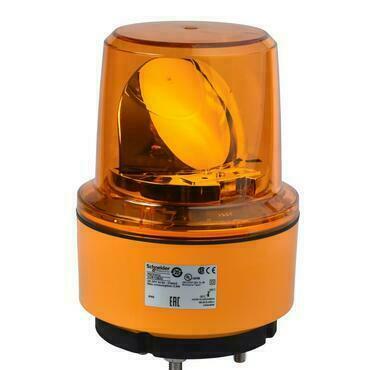 SCHN XVR13B05 Rotační maják, 130mm,LED 24V,Oranžová