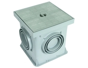 DEHN 549051  UF - krabice pro zkušební svorky plastová 200x200x205mm, bez zkušební svorky DEHN DEHN