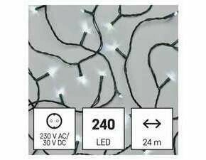 EMOS D4AC05 240LED XMAS CLS TIMER 24M CW