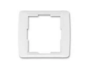 Rámeček jednonásobný ABB Element 3901E-A00110 03, bílá/bílá