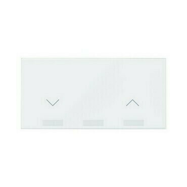 Kryt žaluziového spínače, bílá matná