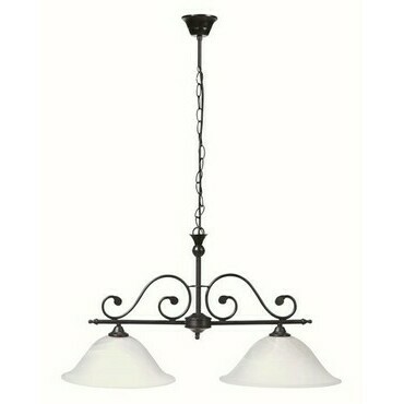 Lustr Dorothea matná černá E27 2×60W RABALUX 7777