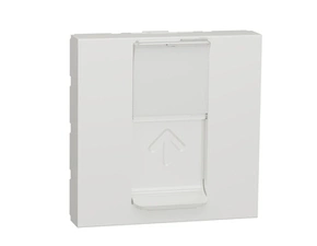 SCHN NU946118 Unica - Centrální deska RJ45 Keystone, 2M, Bílá