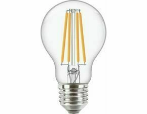 LED žárovka Philips CorePro Bulb ND 10.5-100W E27 A60 827 CL G, nestmívatelná, čirá