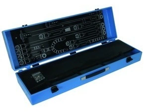 DEHN 785229  Umělohmotný kufr 850x300x200 mm pro soupravu pro mokré čištění VN s ozubenou spojko DEH DEHN