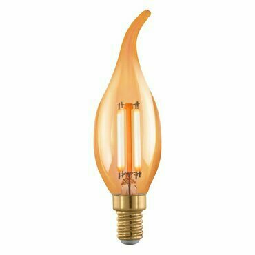 LED žárovka EGLO LM-E14 WINDST.KERZE 4W AMBER 1700K 1STK