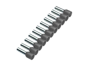 CIMCO  187501 Izolovaná dutinka v pásce Cu 0,75/14 mm, šedá (500 ks)