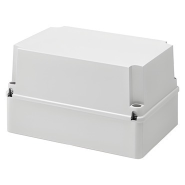 Spojovací krabice GEWISS GW44219 s vysokým víkem, plast. šroub, plombovací, ip56, 300x220x180