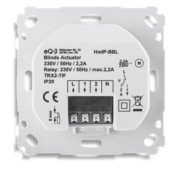 Smart ovladač žaluzií a rolet HOMEMATIC IP HmIP-BBL