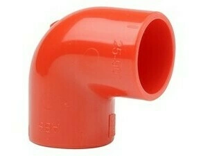 ESSER PIP-017 ASD ELBOW 90DEG 25MM RED PK10