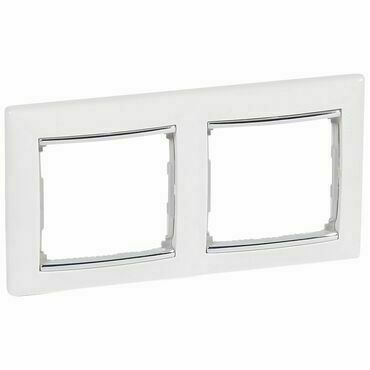 LEG 770492 VA RÁM. 2P HOR. BÍLÁ-STŘÍBRO