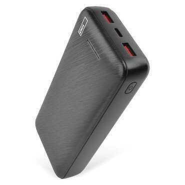 EMOS B0572B POWERBANK ALPHAQ3 20000 ČERNÁ 2xUSB-A 1xUSB-C