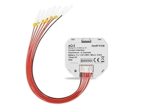 Smart ovladač HOMEMATIC IP HmIP-FCI6, univerzální, 6 kanálů