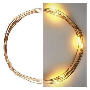 EMOS D3AW07 20LED XMAS NANO IP20 2AA T WW