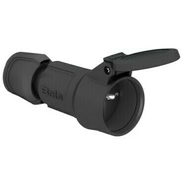 NG BALS7492 Spojka CZ + víčko černá 16A 3p 230V IP54