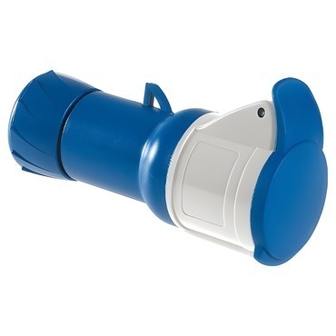 SCHN PKF32M423 Spojka 32A 2P+PE 200-250V IP44 50-60Hz