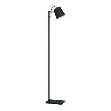 Lampa stojací EGLO STL 1 E27 SCHWARZ HOLZ LACEY
