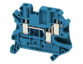 SCHN NSYTRV43BL Šroubová svorka, 3 body, 4mm2 modrá (obj. mn. 50ks)