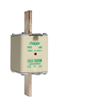 HAG LNH2200M6A Pojistka nožová, velikost NH2, 200A aM, 690V AC