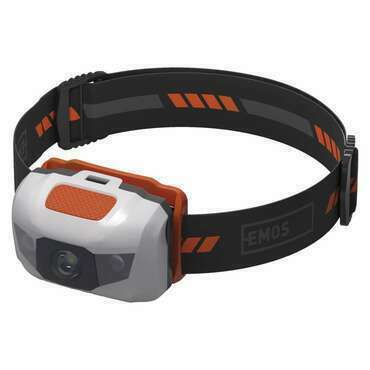 EMOS P3521 ČELOVKA 1 LED 1W + 2 LED 3×AAA