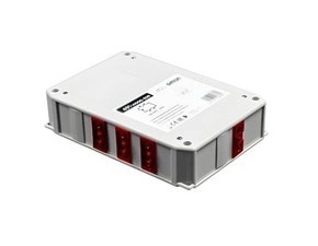 Krabice UPS rozvodná jednookruhová SIMON 480 49120700-039, 1vstup GST18i+9 výstup GST18i