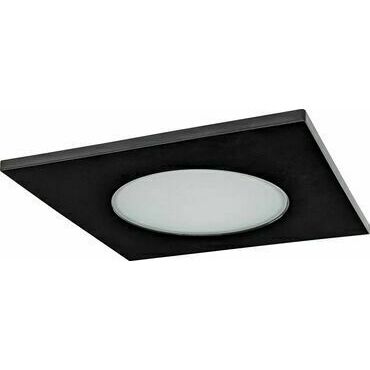 LED svítidlo vestavné GREENLUX LED BONO-S Black 8W WW, černá