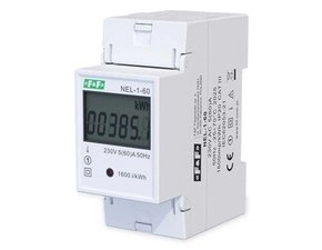 FIRN 1619106 NEL-1-60 Elektroměr jednofázový digitální 2mod. 60A