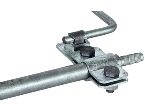 DEHN 620011  Připojovací svorka pro hl. zemnič, FeZn, D 20mm jednostranná, se svorkou KS, pro pr DEH DEHN