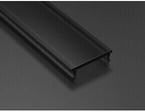 Difuzor GREENLUX CV-PROFIL NANO FRACTAL PC COVER BLACK 1M (11-3397-10)