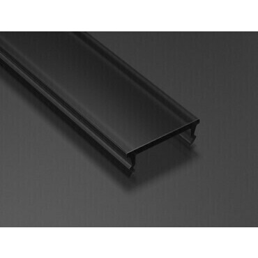 Difuzor GREENLUX CV-PROFIL NANO FRACTAL PC COVER BLACK 1M (11-3397-10)