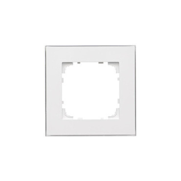 Rámeček SIMON TRD1.163/111, 1 násobný, bílá
