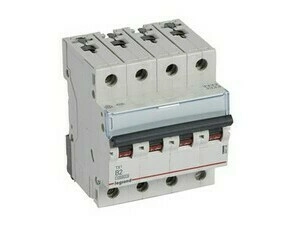 Jistič čtyřpolový LEGRAND 404148 TX3 4P B2 10000A