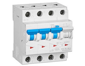 SCHRACK BO668816-- Jistič s proudovým chráničem 6 kA, 3+N, B16A, 30 mA, A Řada BOLF