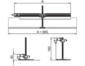 OKA-G20040150FBL Odbočka doleva