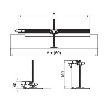 OKA-G20040150FBL Odbočka doleva