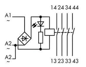 WAGO 789-552 Reléový modul