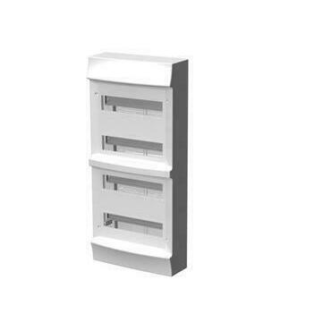 Rozvodnice nástěnná ABB 1SPE007717F0700, IP41/48M, Mistral41W bez. N/PE, bez dvířek