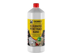 Penetrace hloubková DEBBEX 57440QN NANO 1 l ŽLUTÝ DESIGN