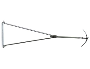 DEHN 239000  Okapová podpěra pro prům. 7-10mm  FeZn nastavitelná v rozsahu 1,00-1,15m DEHN DEHN