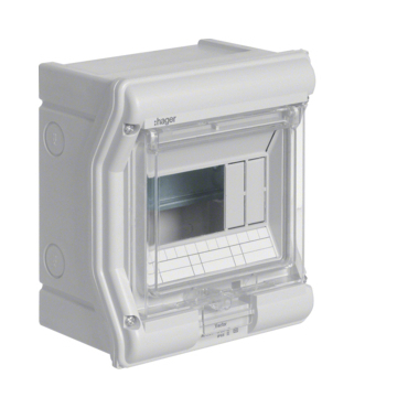 Rozvodnice nástěnná HAG VE106L, vector II, IP65, 1-řadá, 4+2