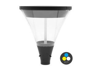 Svítidlo venkovní ECOPLANET PARK 40W, 5330lm, CCT 3000/4000/5000K, IP66, černá