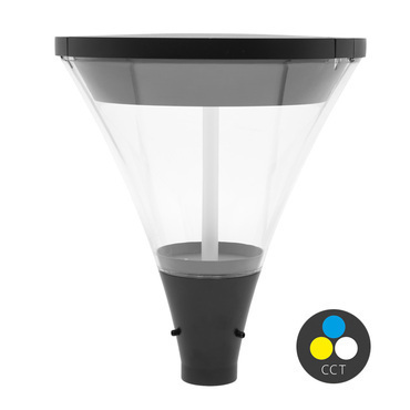 Svítidlo venkovní ECOPLANET PARK 40W, 5330lm, CCT 3000/4000/5000K, IP66, černá