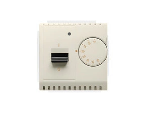 Termostat SIMON BASIC BMRT10W.02/12, s vnitř. tepl. senz., 16A/230V~, béžová