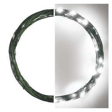 EMOS D3AC03 40LED XMAS NANO 4M G IP44 CW