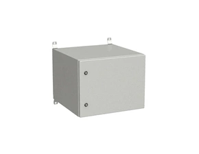 Rozvaděč nástěnný SOLARIX LC-20-9U-66-21-G, 19", 9U, 600x600 mm, plechové dveře, zámek, venkovní