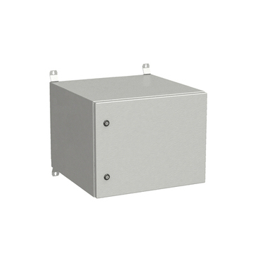 Rozvaděč nástěnný SOLARIX LC-20-9U-66-21-G, 19", 9U, 600x600 mm, plechové dveře, zámek, venkovní