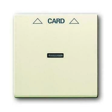 Kryt spínače ABB Future 2CKA001710A3640, slonová kost, kartového, s čirým průz.; 1792-82