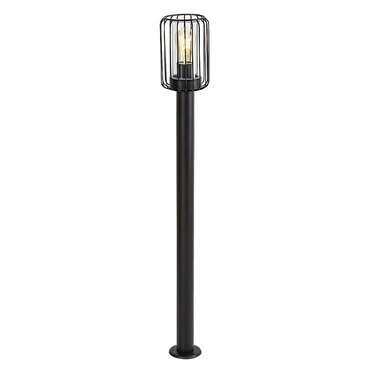 Venkovní sloupkové svítidlo Tarpa černá E27 1×40W RABALUX 77108