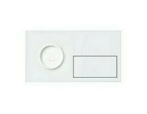 Sestava 2 násobná: 1 zásuvka+1 kryt, bílá matná