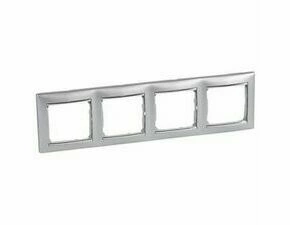 LEG 770354 VA RÁM. 4P HOR. HLINÍK-STŘÍBRO